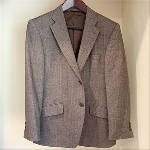 Banana Republic Brown Tweed Sport Coat Size 42S